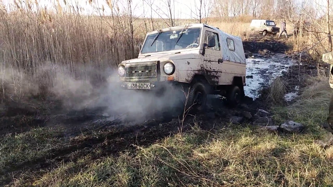 Луазы, Нивы ,Уаз по  грязи покатушка ДНЕПР 11.12.2016 часть 2