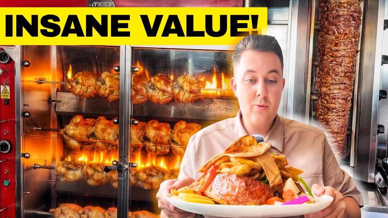 Is THIS the CHEAPEST RESTAURANT in London? &pound;2.99 SHAWARMAS!