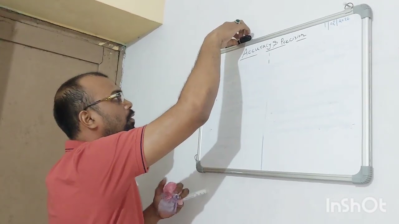 Accuracy and precision discussion in Bengali..