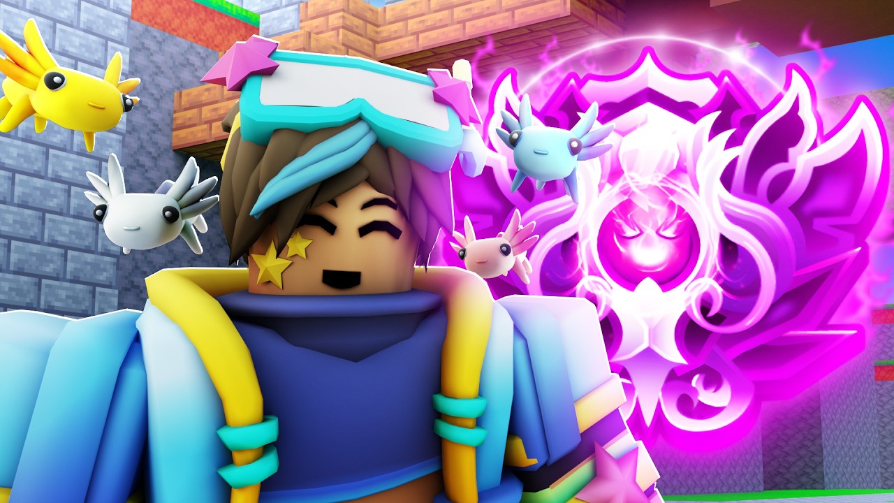 DOMINATING Ranked With AXOLOTL AMY.. (Roblox Bedwars)