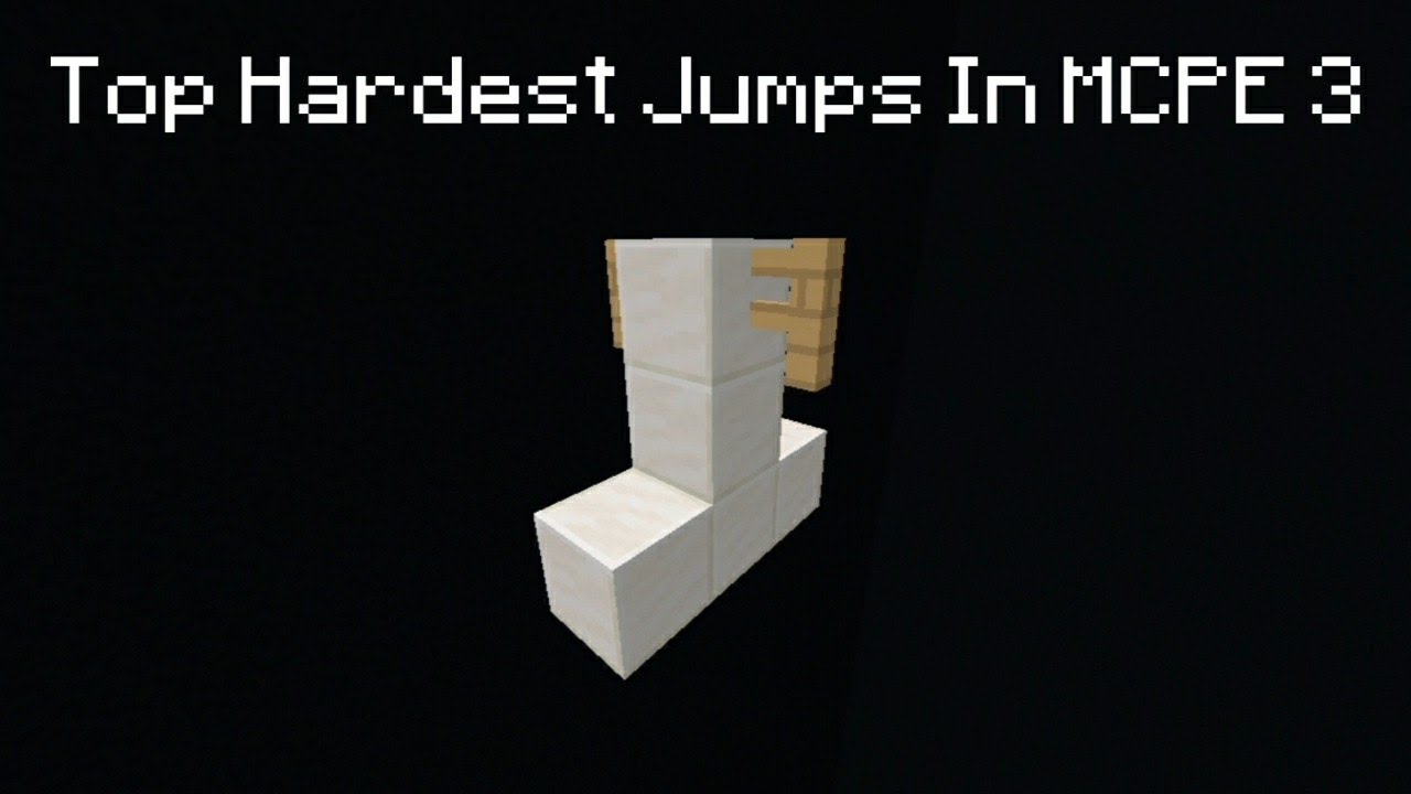 Top Hardest Jumps In MCPE 3
