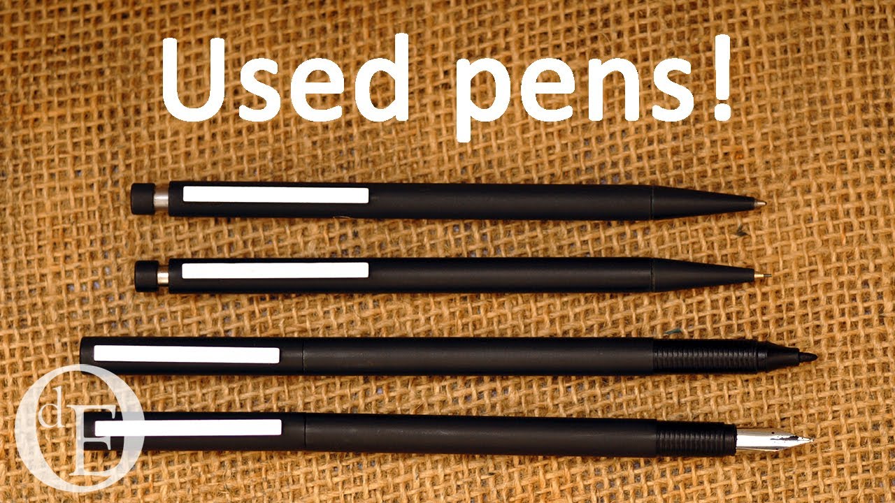 Покупка б/у ручек — набор Lamy CP1