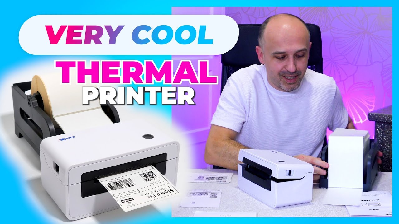 BEST BUY THERMAL PRINTER 2022 for Small Business, Amazon FBA, eBay etc. - iDPRT SP410