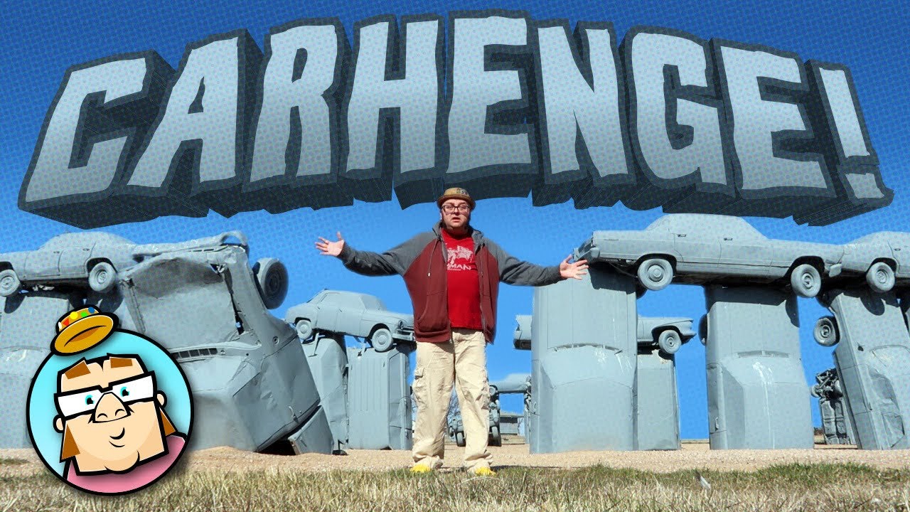 Carhenge! - Iconic Roadside Attraction! - National Presidential Wax Museum - Mount Rushmore