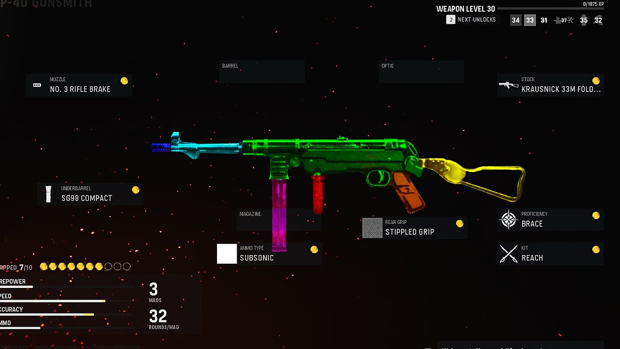 the BEST mp40 Class in Cod Vanguard..