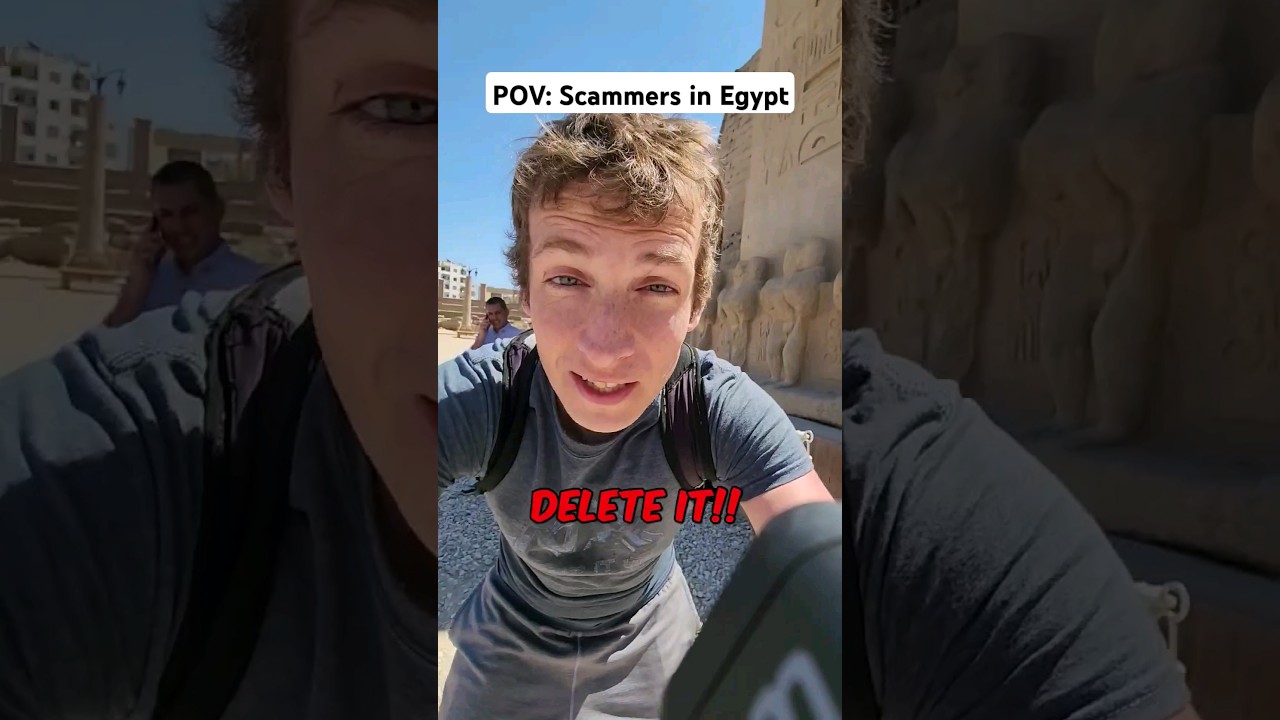 Exposed!! A Typical Scam in Egypt (Egyptian Tourist Scams!)