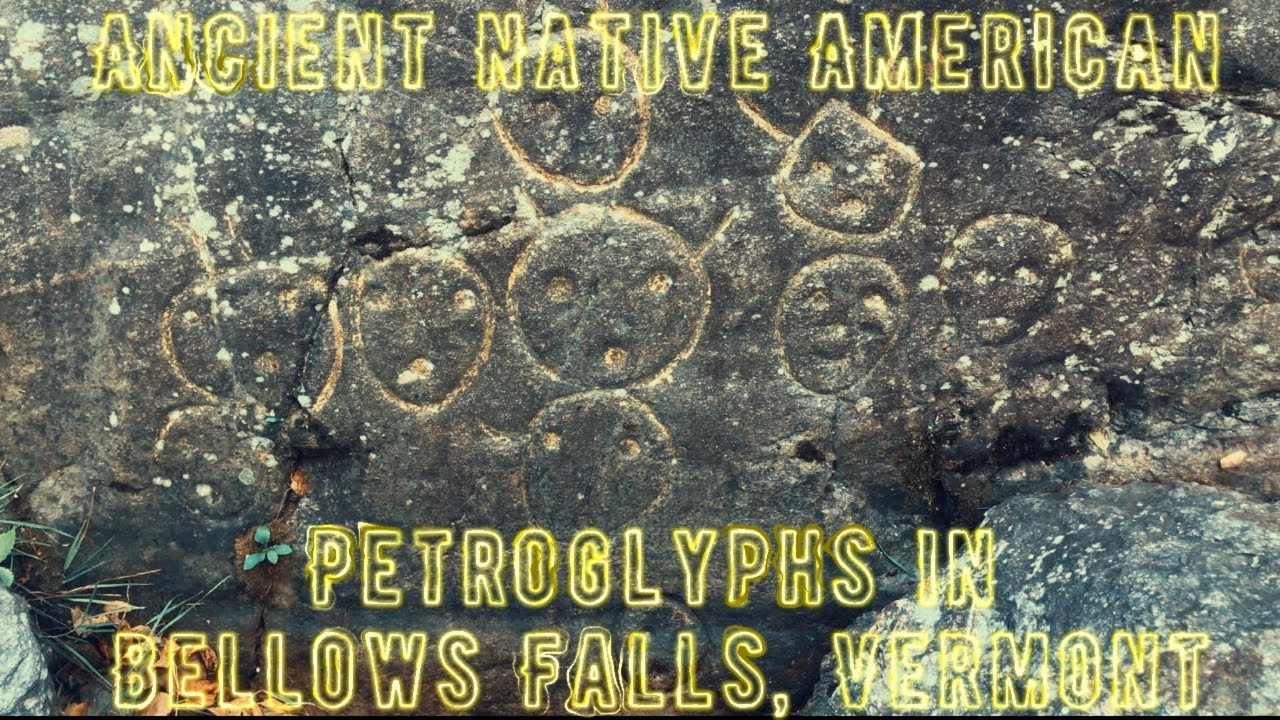 Ancient Native American Petroglyphs In Bellows Falls Vermont