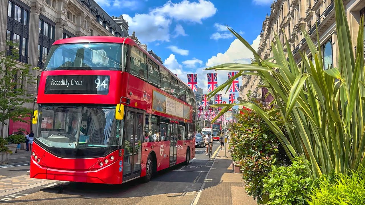 London City Tour May 2025 | 4K HDR Virtual Walking Tour | London Spring Walk 2025