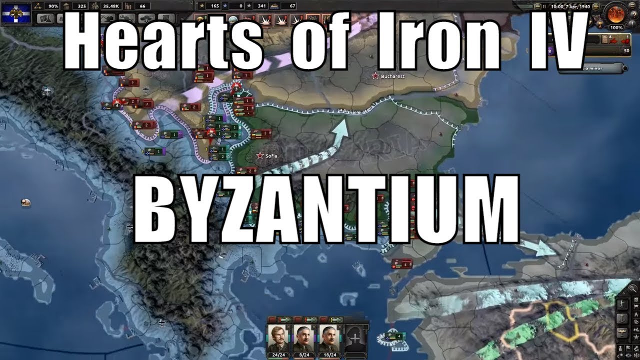Hearts of Iron 4 Challenge: Greece retakes Byzantium
