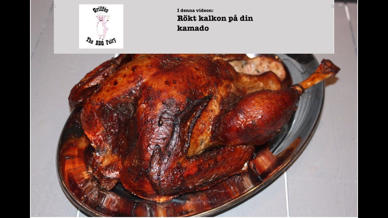 Så grillar du din kalkon på din grill eller kamado