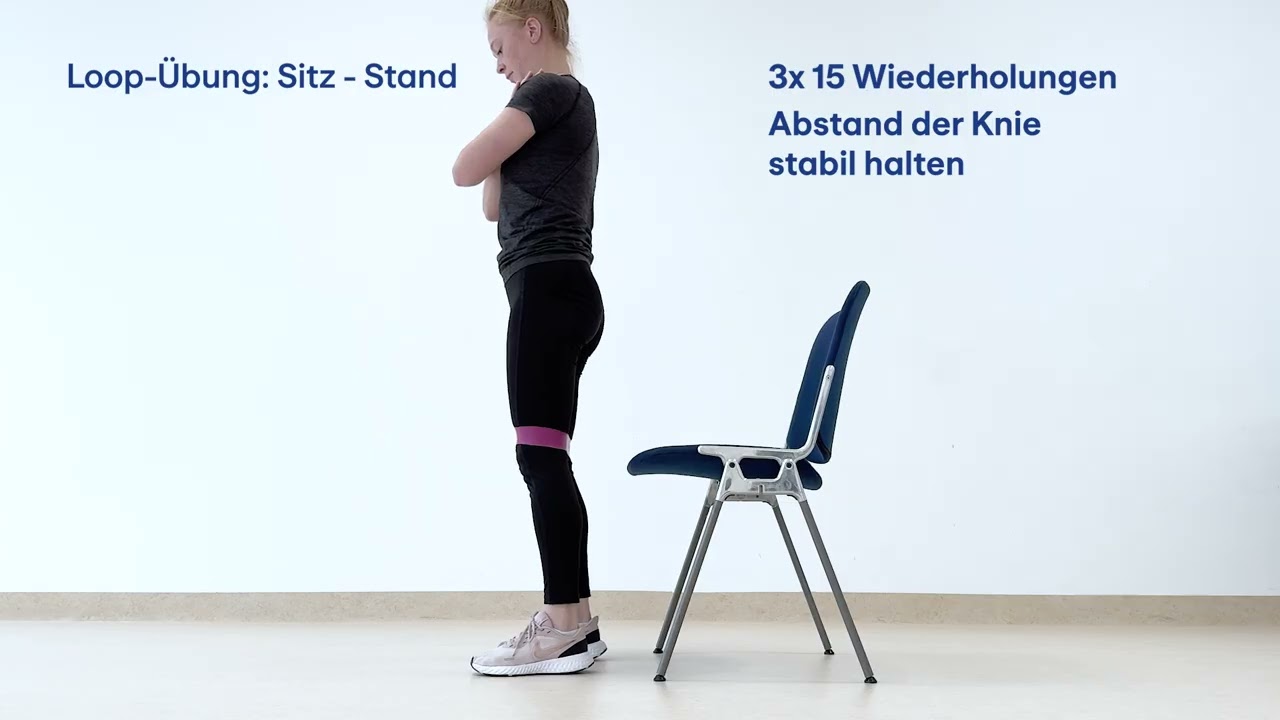Loop-Übung: Sitz-Stand