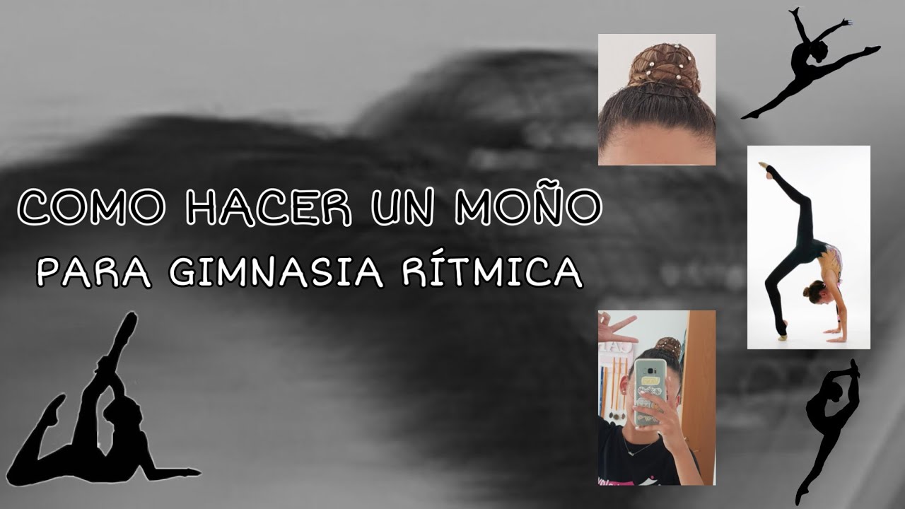 Tutorial: Cómo hacer un moño de gimnasia rítmica en 5 minutos🤷🏼‍♀️//by las Cusis #gimnasiarítmica