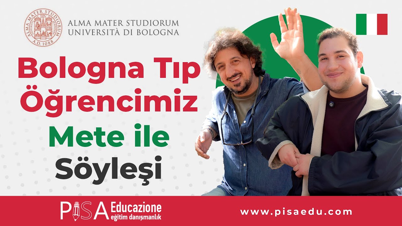 Bologna Üniversitesi'nde Tıp Eğitimi Alan Öğrencimiz Mete ile Söyleşi