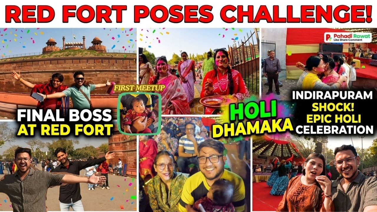 भतीजी से पहली मुलाकात😍| Holi पर Free बुरांश-माल्टा Juice के लिए उमड़ी भीड़🤯| Winner का नाम सुनकर 😱😱😱