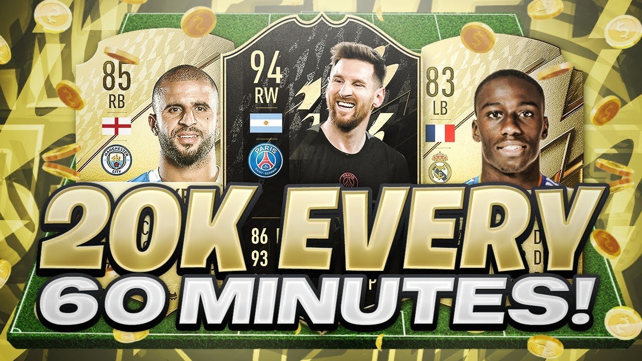20K EVERY 5 MINS FIFA 22 BEST TRADING METHODS (FIFA 22 SNIPING FILTERS & FLIPPING)