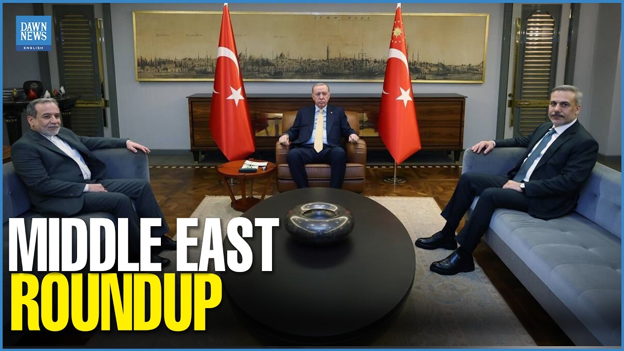“From Nuclear Talks to Humanitarian Missions: Middle East Roundup” | Dawn News English