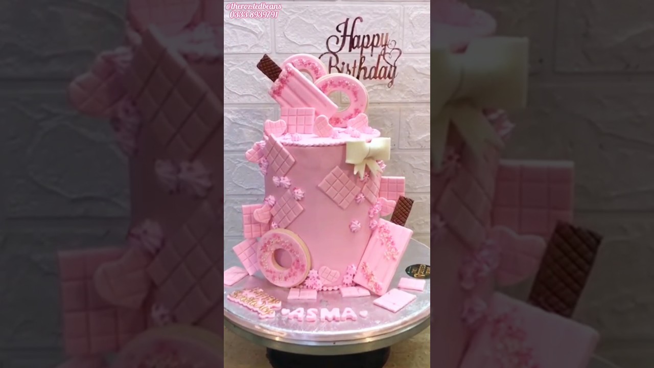Barbie Pink Candyland Cake💗 #barbie #barbiepink #barbiecake #candyland #candycake #subscribe #1ksubs