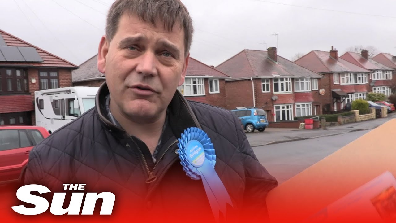 On the doorstep with Andrew Bridgen MP in 'Leave' North West Leicestershire