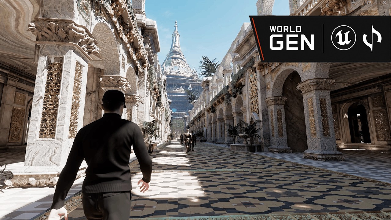 World Generation AI from One Image - YVO3D V3 | Unreal Engine