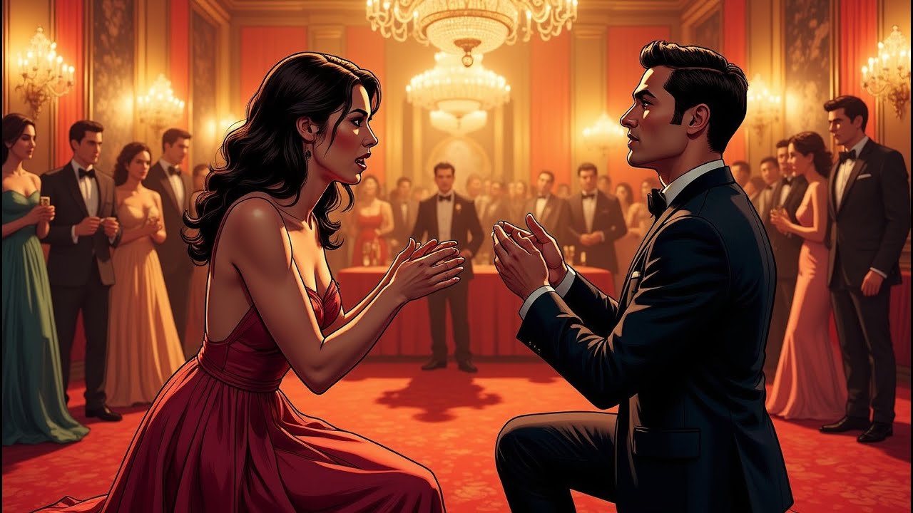 Cuando ella me propuso matrimonio frente a todos, escuché sus verdaderos sentimientos: yo soy su