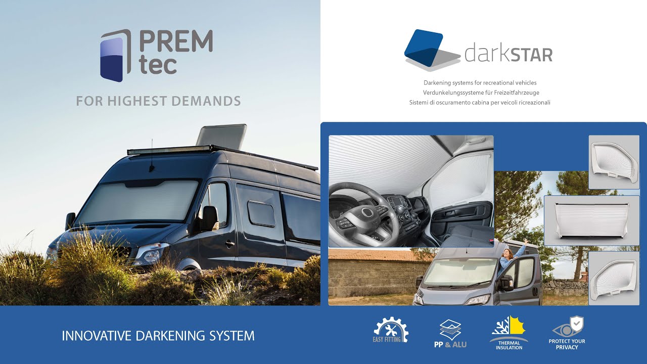 darkSTAR - Il nuovissimo oscurante per camper - The brand new camper van blackout