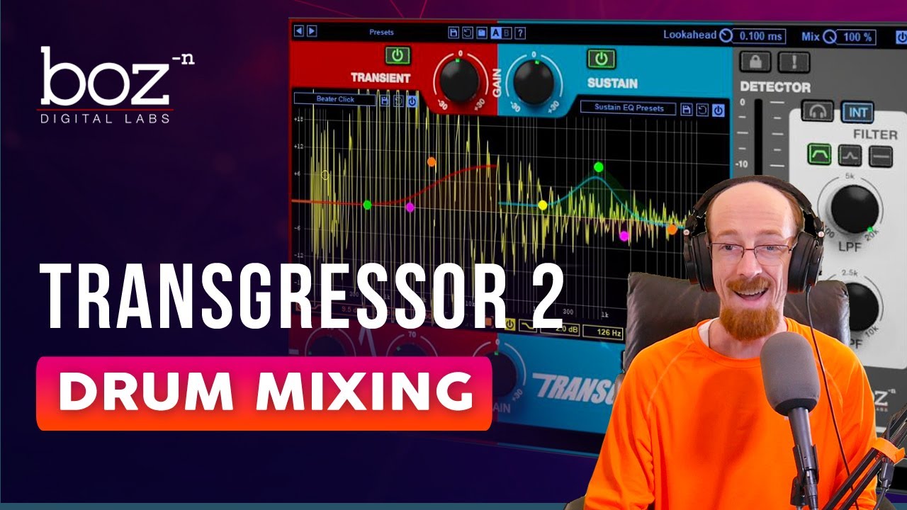 MMTV: boz Digital Labs - Transgressor 2 Mixing Drums | Eric Burgess