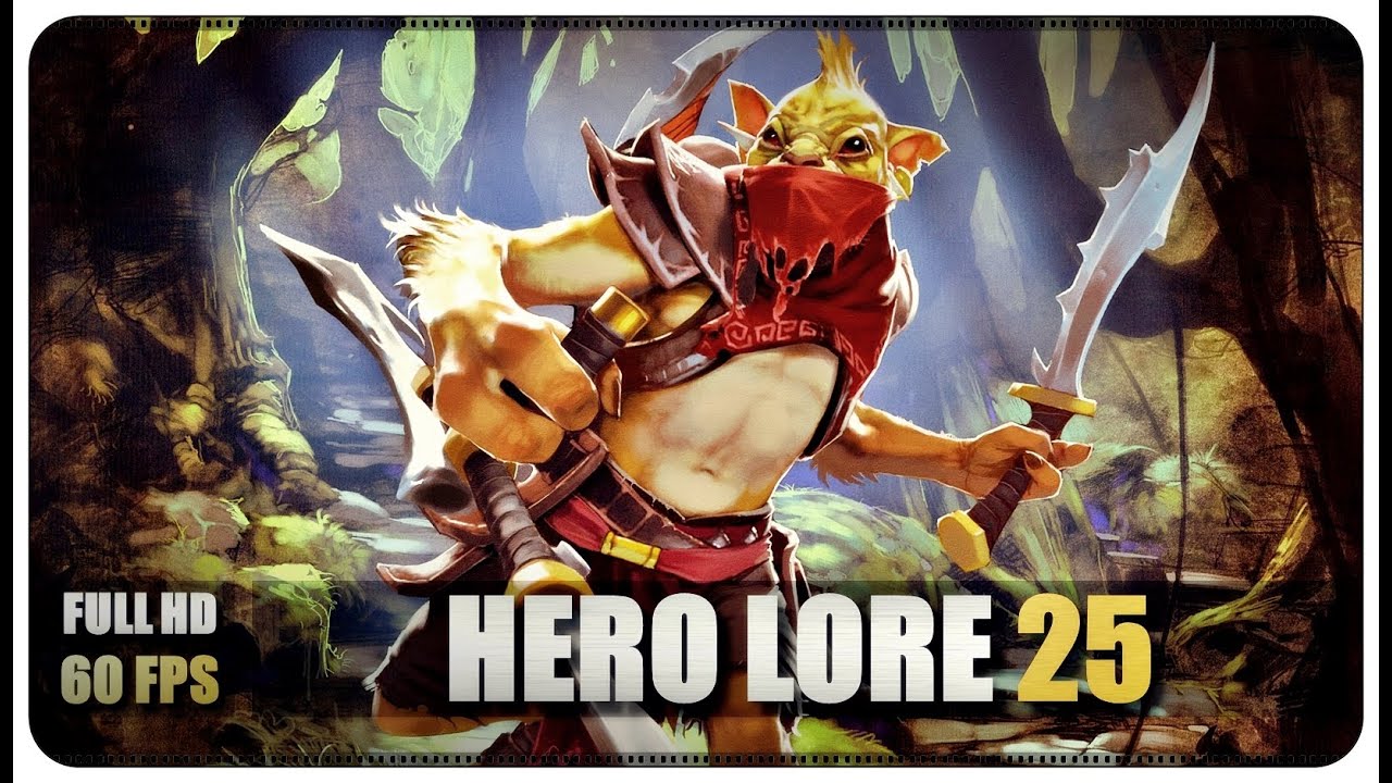 DOTA 2 - Hero Lore - Bounty Hunter