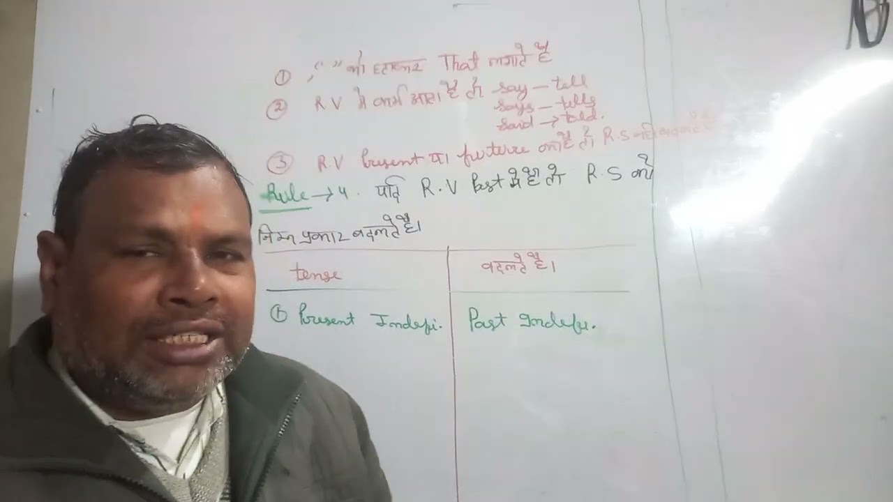 Direct  indirect ..rule 4