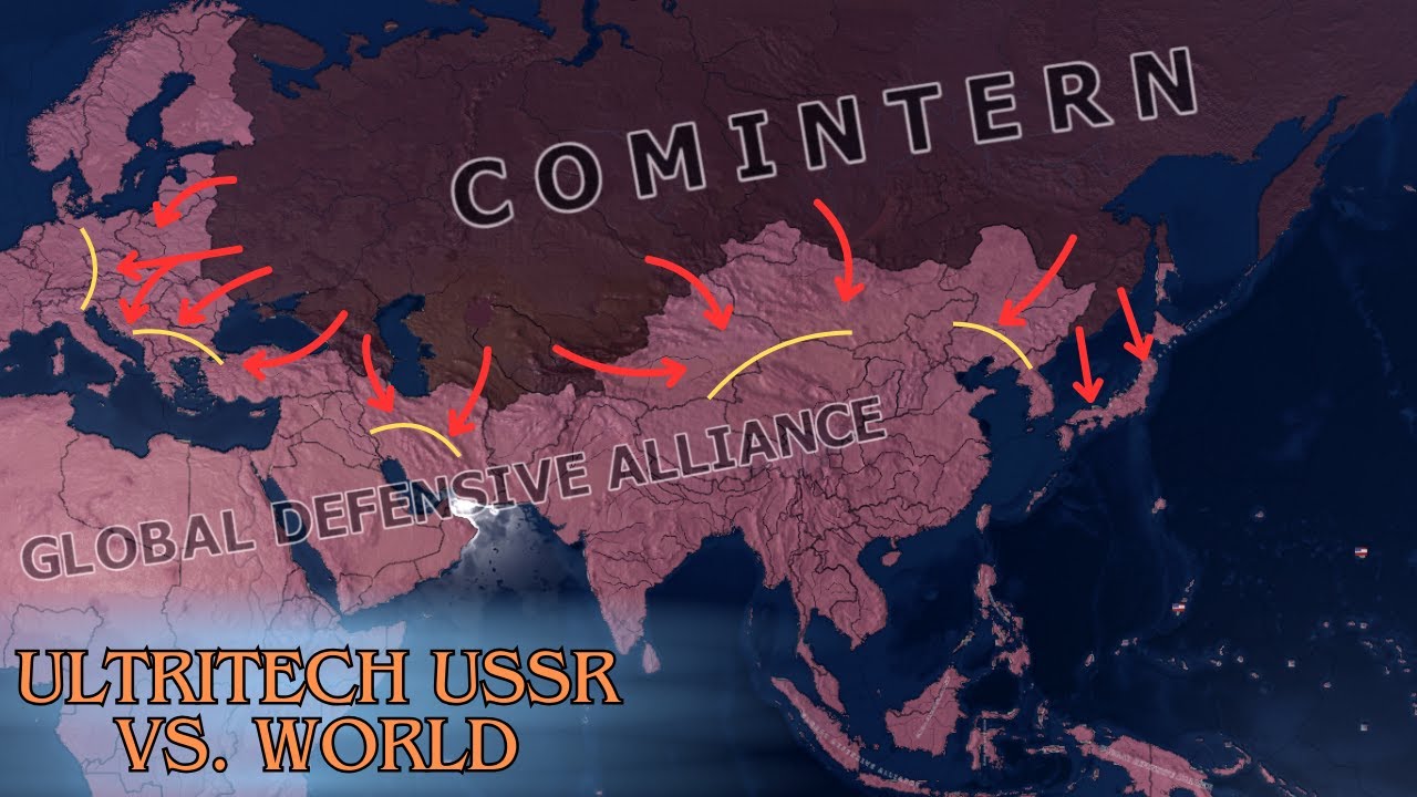 Ultritech USSR vs. the world - HOI4 timelapse