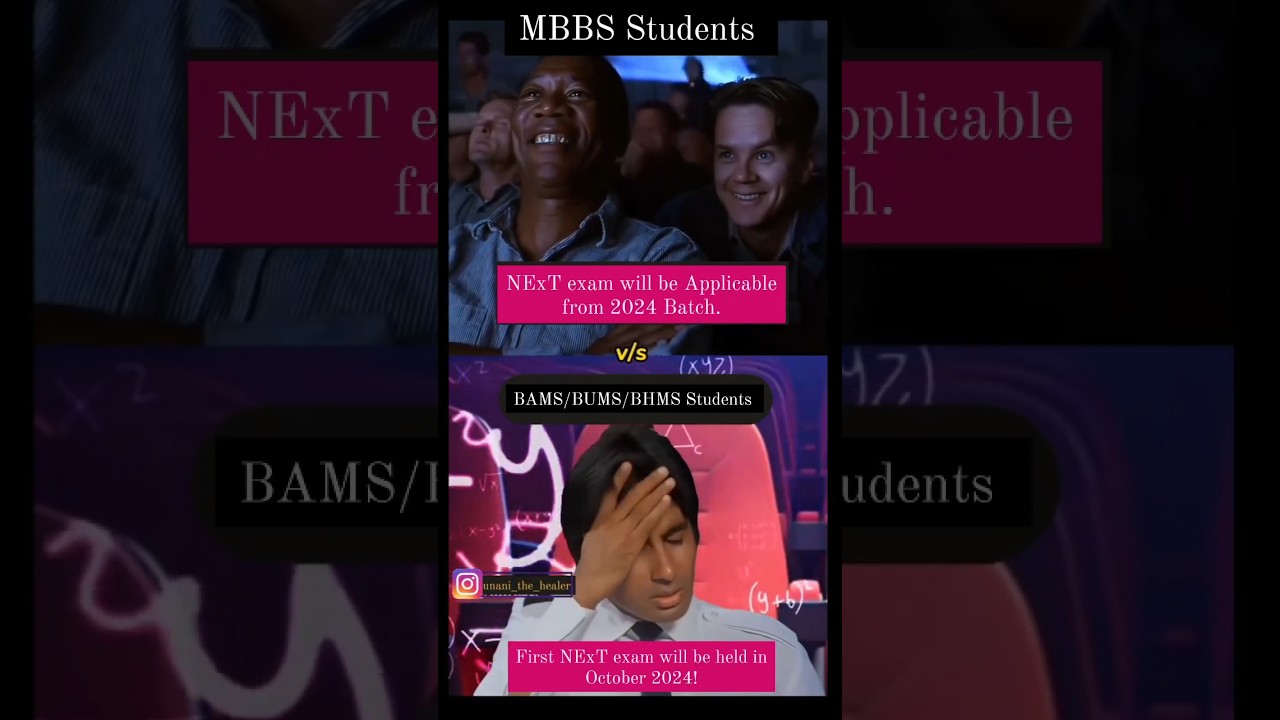 Injustice with AYUSH Students | National Exit Test| NExT exam 2024 | BAMS/BUMS/BHMS #nextexam #bums
