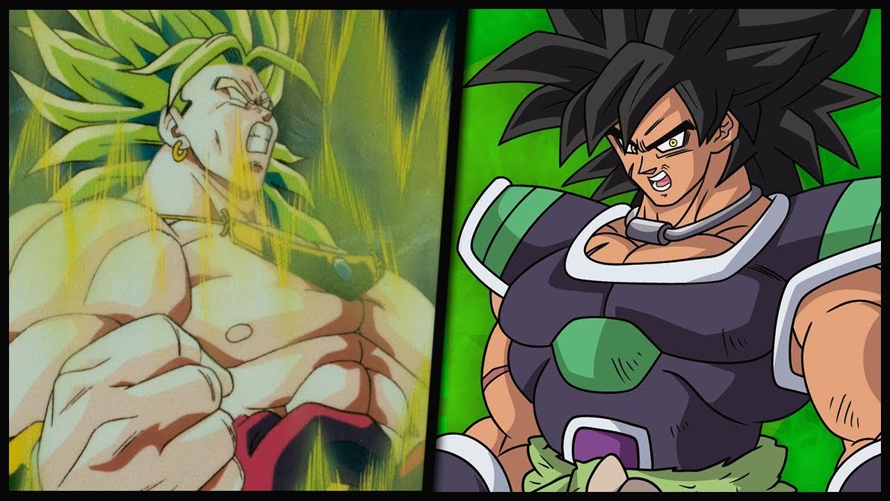 Dragon Ball Super Broly vs Dragon Ball Z Broly VS Battle
