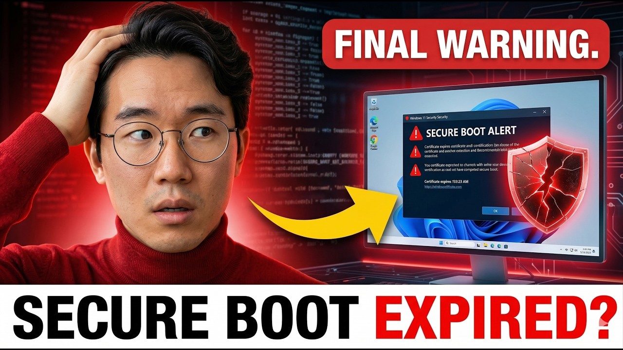 FINAL WARNING: Microsoft's Secure Boot Certificates Expire June 2026 (Update Now or Lose Protection)