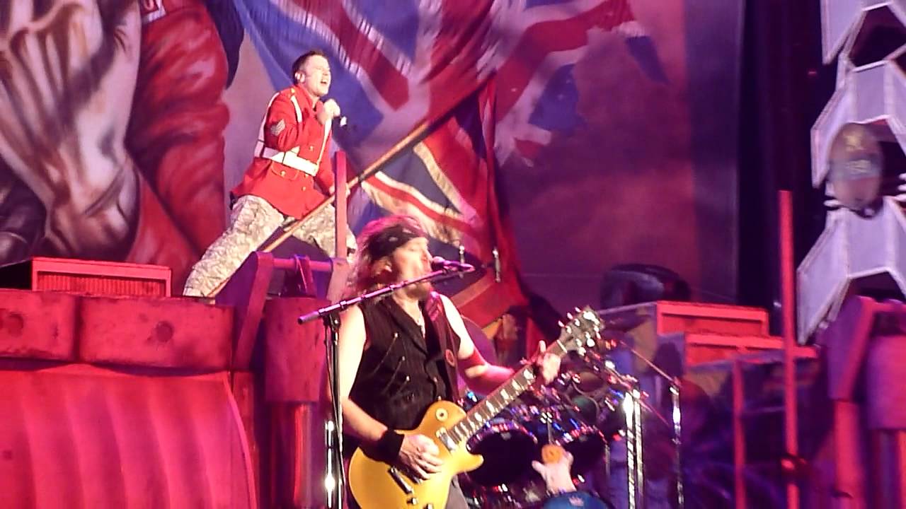 Iron Maiden Live Newcastle 23rd July 2011 The Trooper