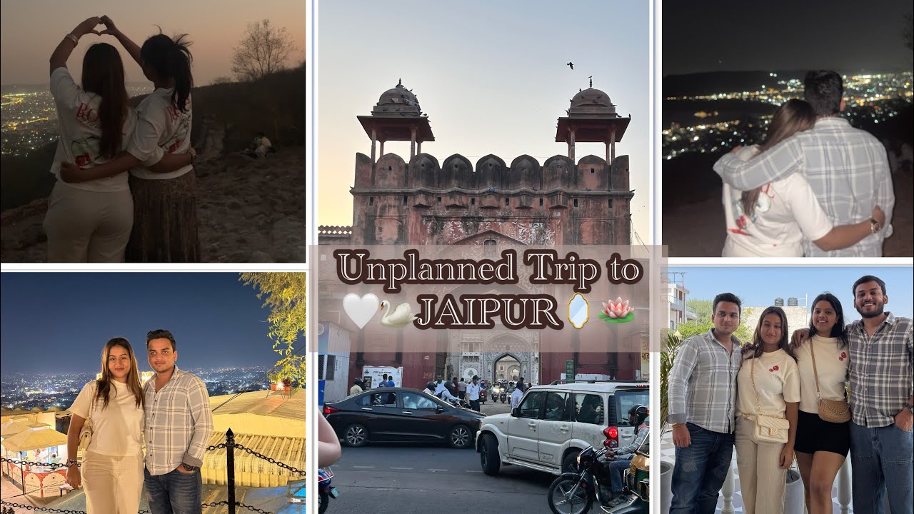 Unplanned trip to JAIPUR 🤍🪷