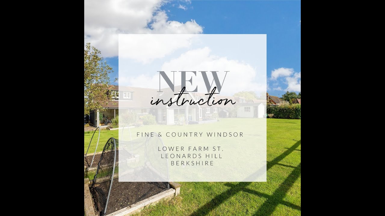 Another Luxury Property Sold by Louis Byrne at Fine & Country Windsor