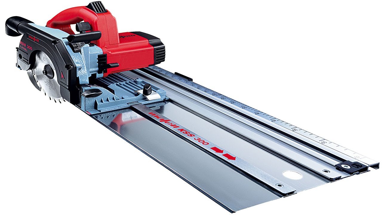 Mafell KSS 300 погружная пила с гибкой  и прямой шиной