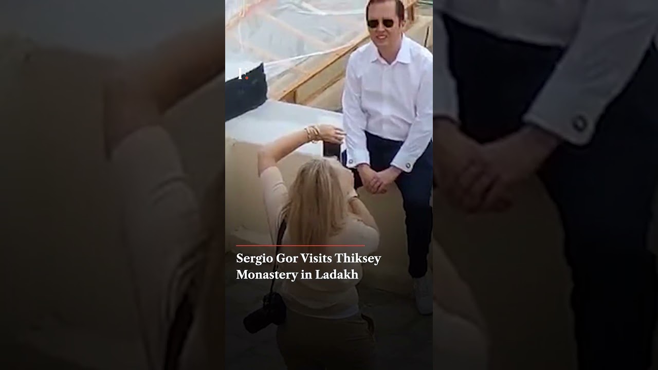 Sergio Gor Visits Thiksey Monastery in Ladakh