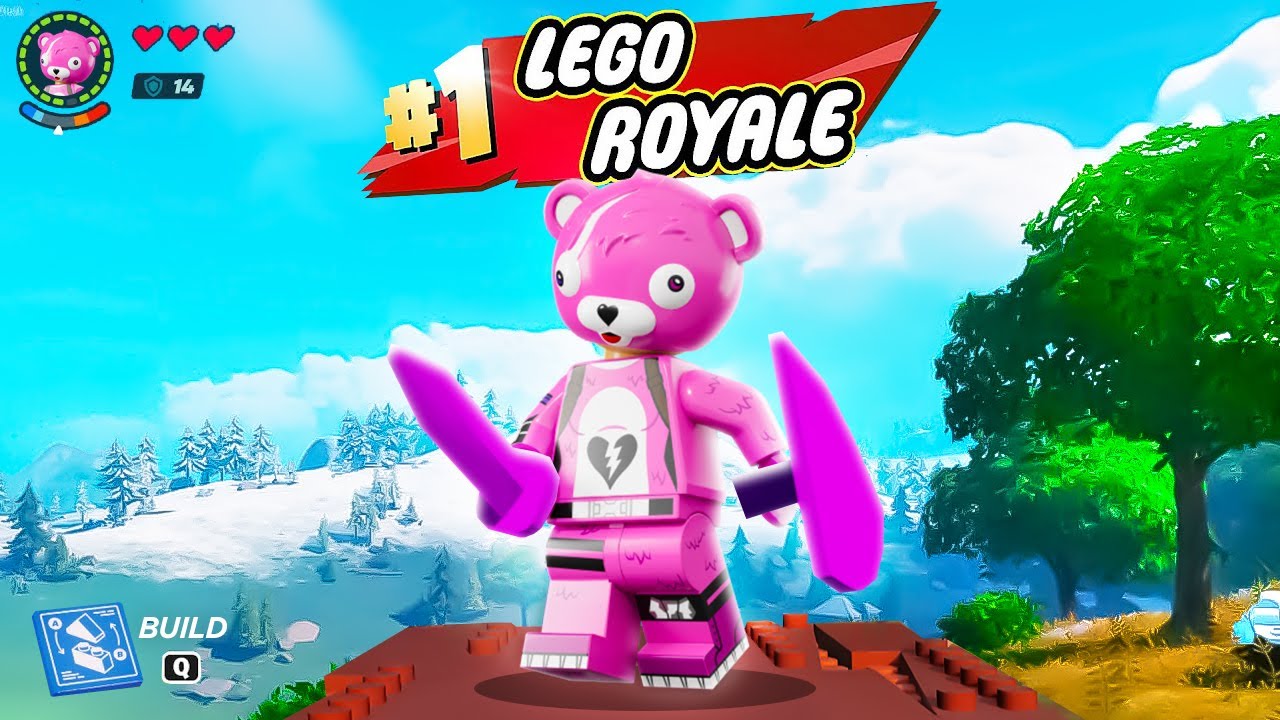 SOPRAVVIVIAMO 100 GIORNI SU FORTNITE LEGO!