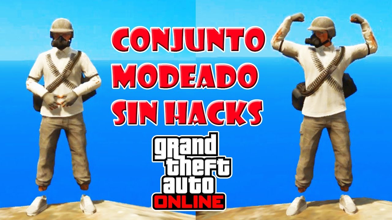 Conjunto Modeado Tryhard Sin Hacks / Gta 5 Online / Ps3 & Xbox360 ( 2020 )