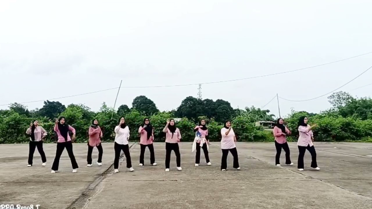 Jangan tunggu lama lama line dance//coreo Ryan & Kiky//Demo Dasyat 