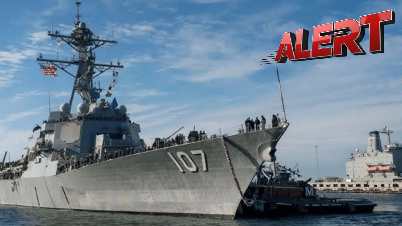 US Air Force assets, Navy destroyer seen operating in Puerto Rico