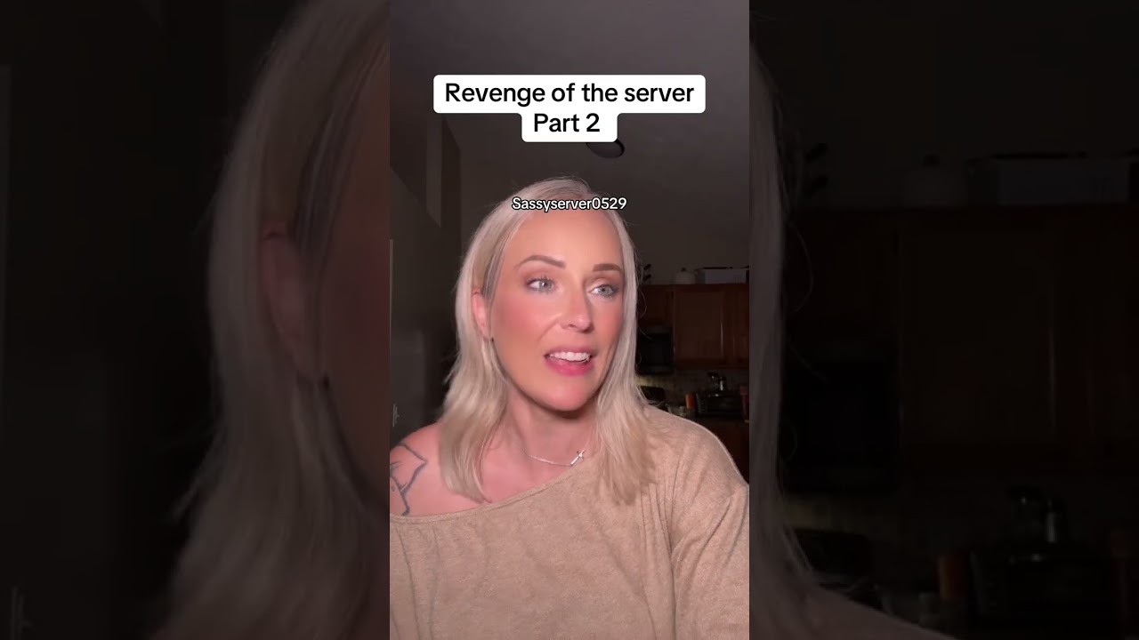 Revenge of the server part 2 #story #storytime #restaurant #karen 