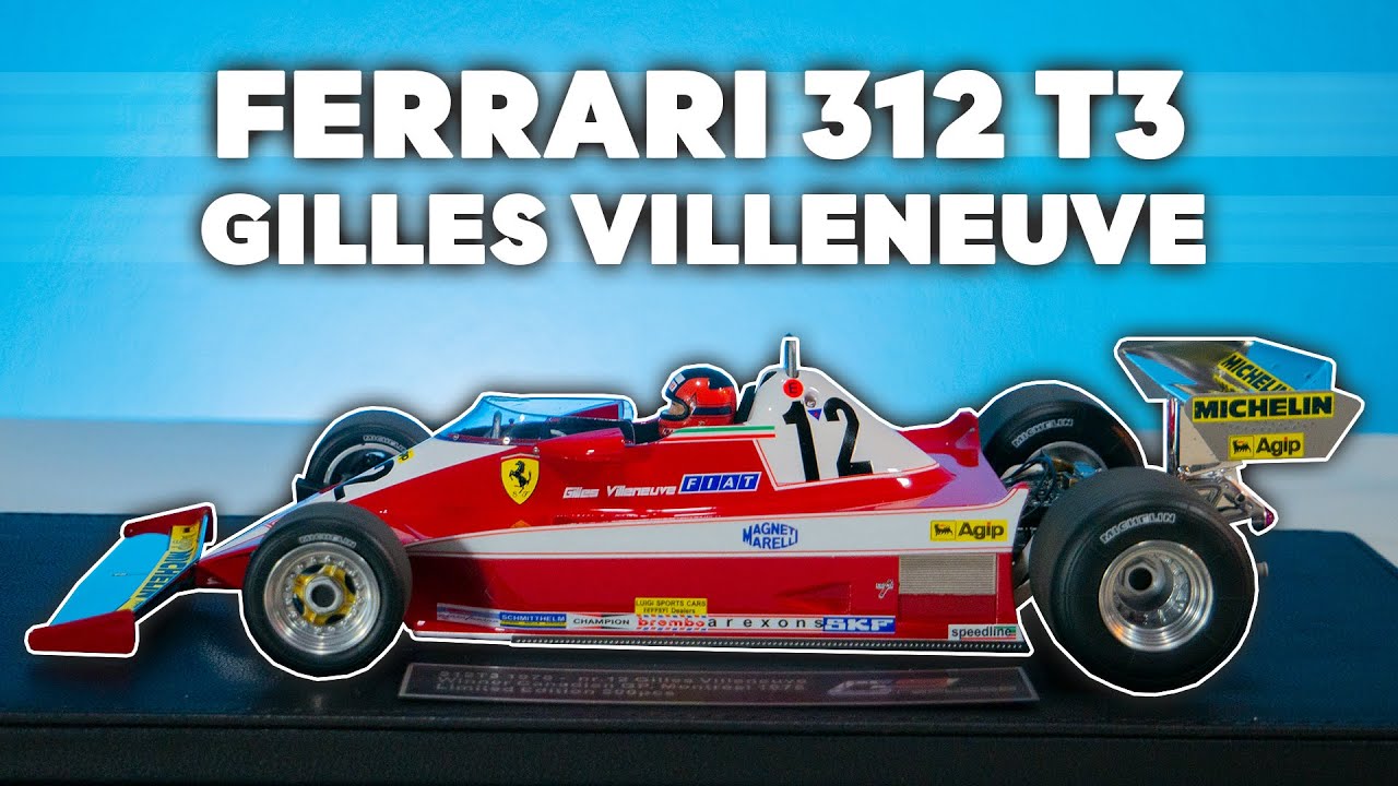GP Replicas 1/18 Gilles Villeneuve Ferrari 312 T3 1978 | Unboxing & Review