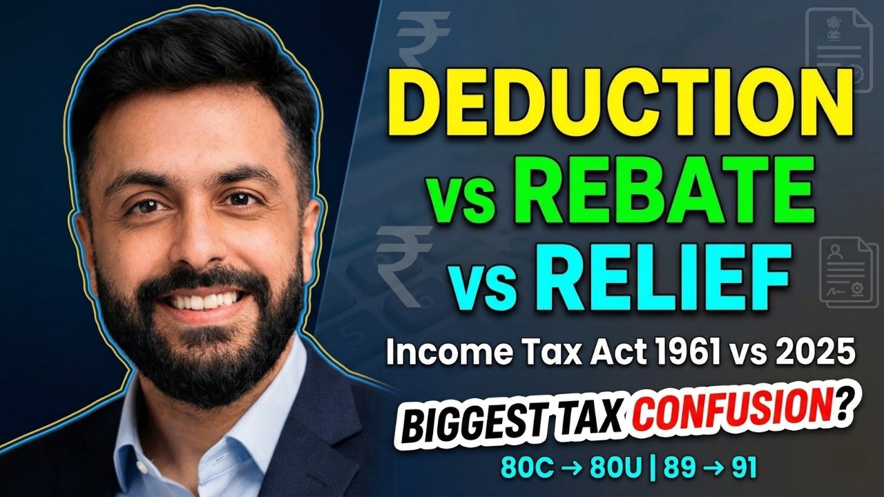 Is 80C deduction removed?? Income Tax Deductions Guide: 80C to 80U, Rebate & Relief | 1961 vs 2025