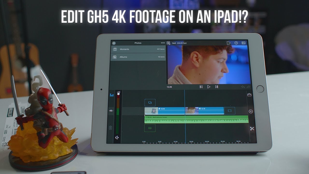2018 iPad + Lumafusion ► Edit GH5 4k 10bit Footage on the Go