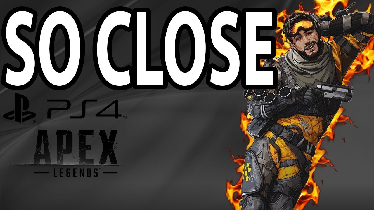 We Were So Close // APEX LEGENDS // FULL GAME (PS4)