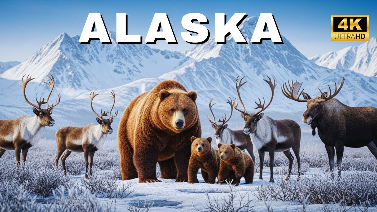 ALASKA SALVAJE |Supervivencia Extrema en un Reino de Hielo y Bestias Salvajes - Documental Animales