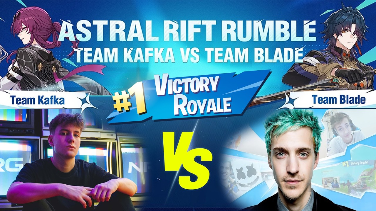 [PART 1] NINJA VS CLIX in ASTRAL RIFT RUMBLE SHOWDOWN! (Fortnite)