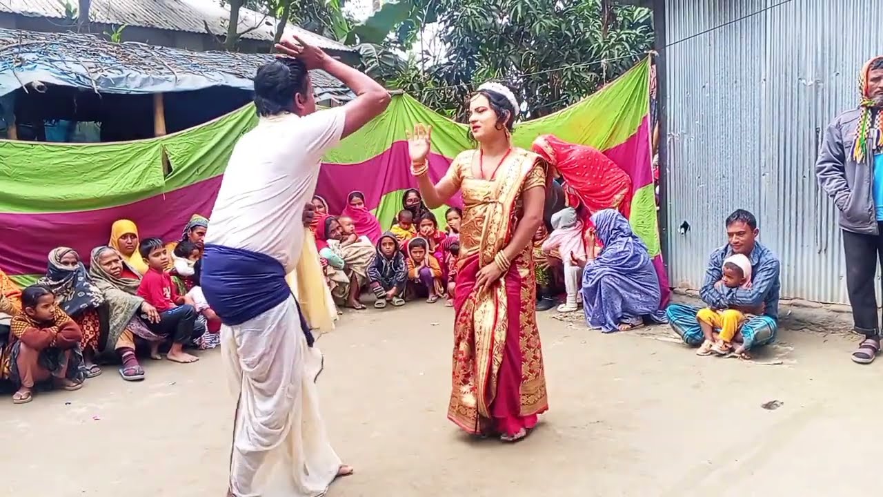 অল্প বয়সে বিয়া কইরা গো || সাইরা আইলাম বাপের বাড়ি || vairal biyer bari dance// Rongpur biyer geet 