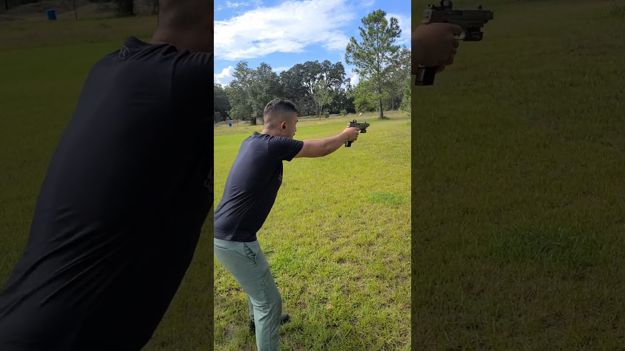 FNX-9 with a reflex sight